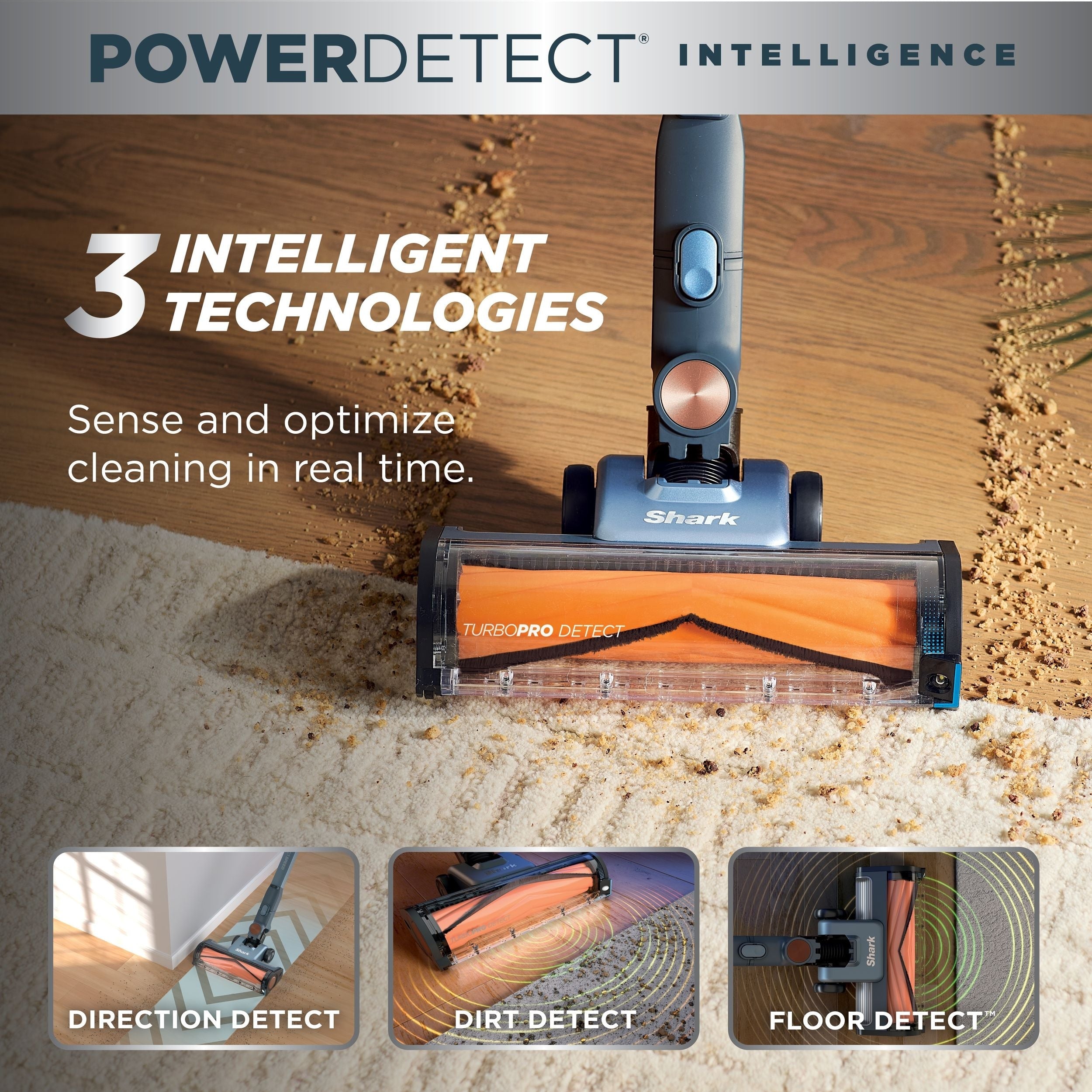 Shark Power Detect Speed Clean Auto Empty