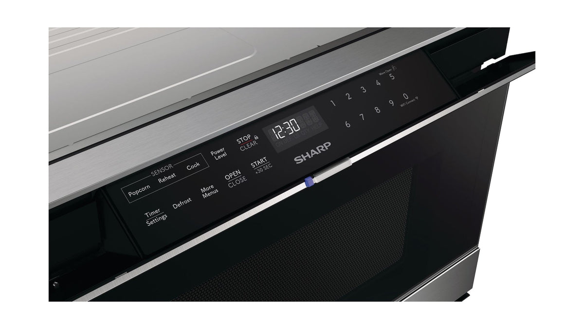 Sharp Built-In Microwave Drawer with Easy Wave Open, 24-in