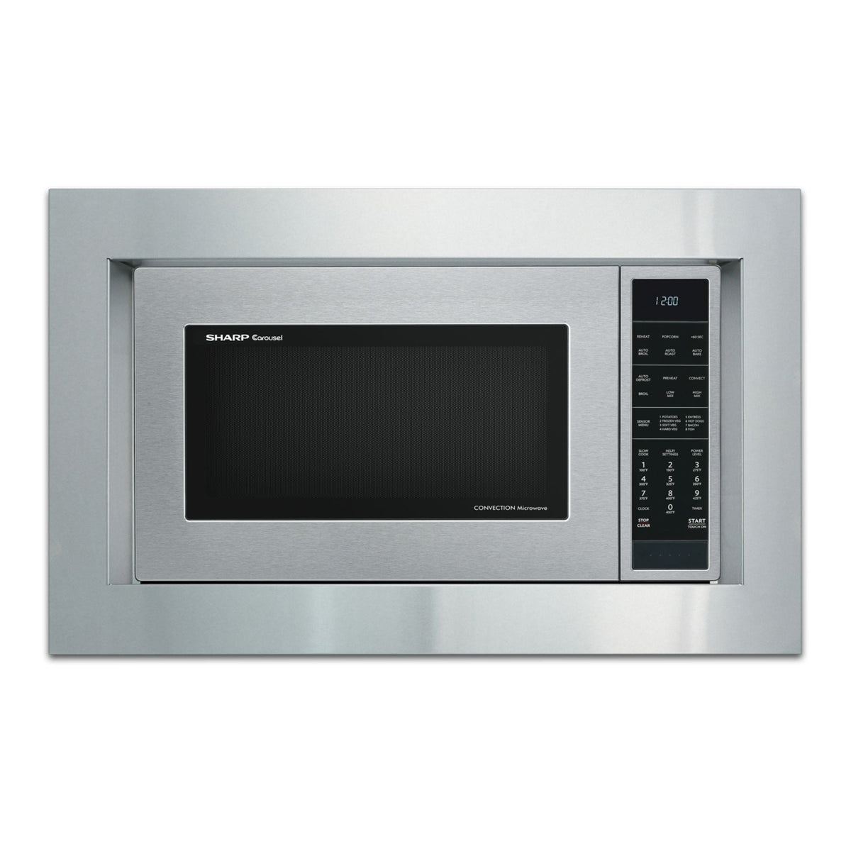Sharp Built-in Microwave Oven Trim Kit, 27-in, for SMC1585KS