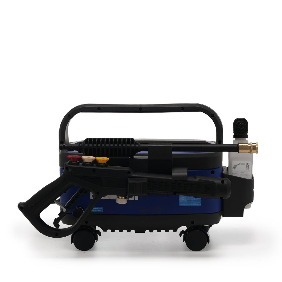 SIMONIZ 1750 PSI 1.8 GPM Wheeled Electric Pressure Washer with Foam Blaster