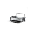 Simplehuman Large Steel Frame Dish Rack, Brushed Finish