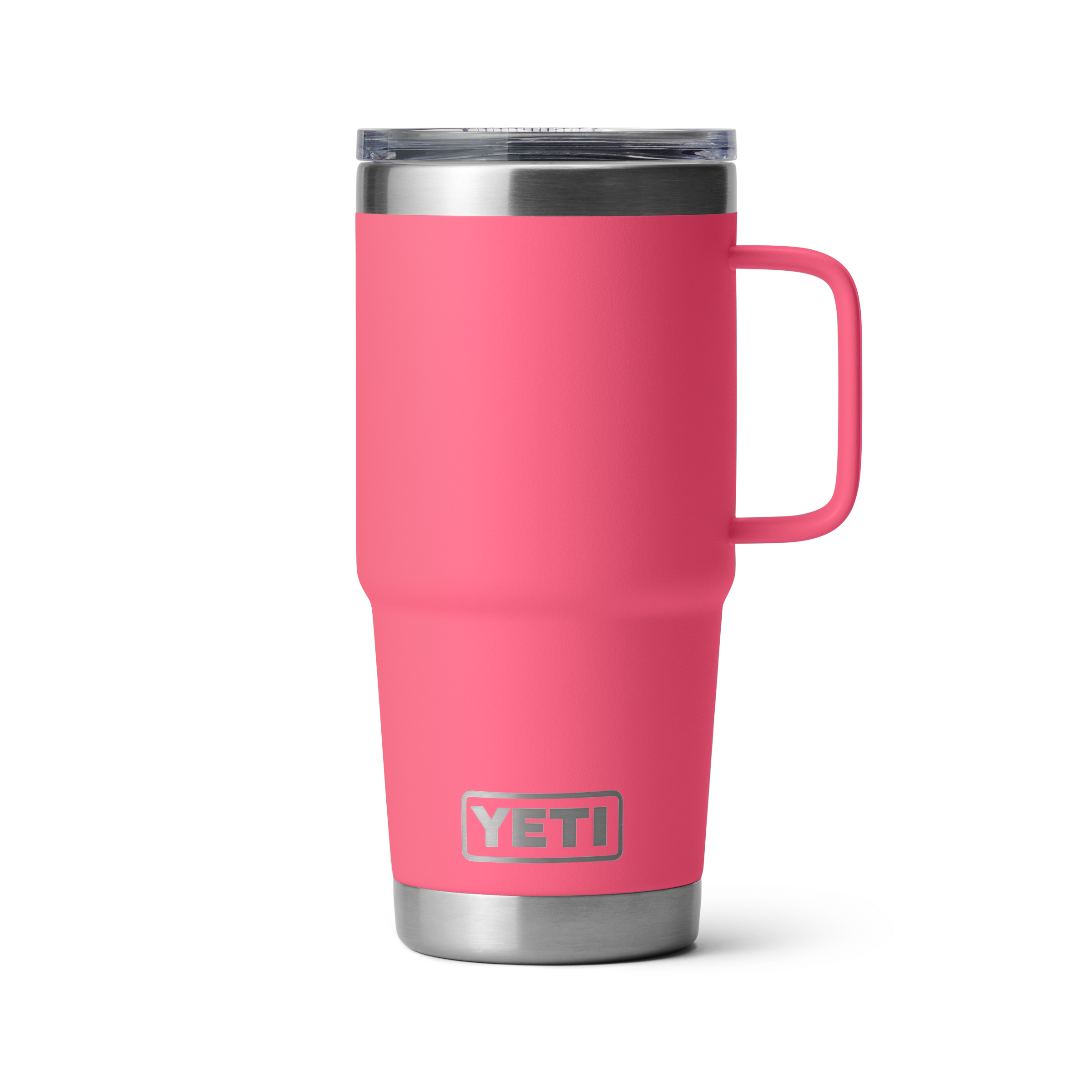 YETI Rambler® 20 oz (591 ml) Travel Mug Tropical Pink