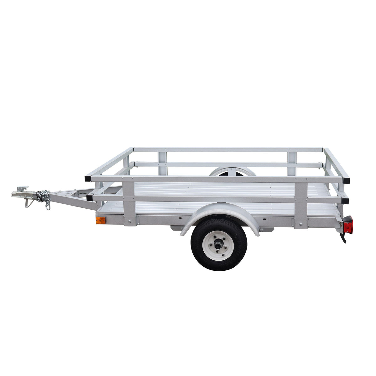 Stirling 4x6-ft Rail Side Galvalume Plus Stirling Kit Trailer