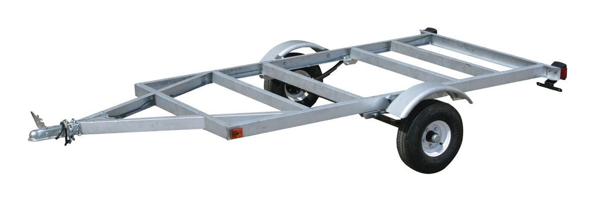Stirling Galvanized Kit Trailer, 4-ft x 8-ft
