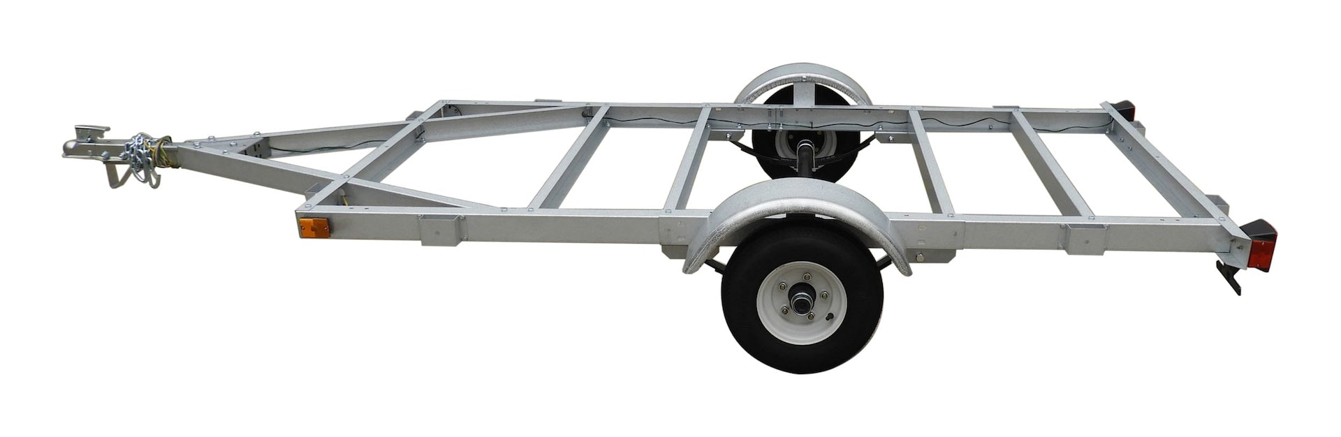 Stirling Galvanized Kit Trailer, 4-ft x 8-ft