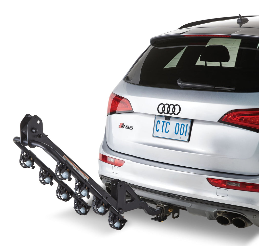 Supercycle Dual Arm Hitch Mounted Hanging Bike Carrier, 4-Bikes