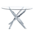 Take Me Home Star Glass Round Dining Table
