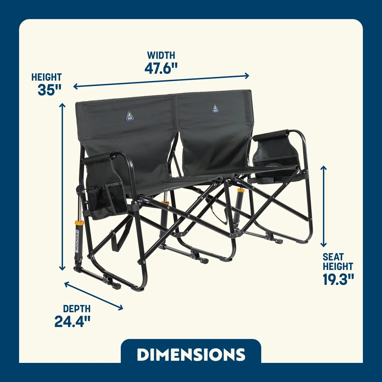 GCI Outdoor Tandem Rocker™