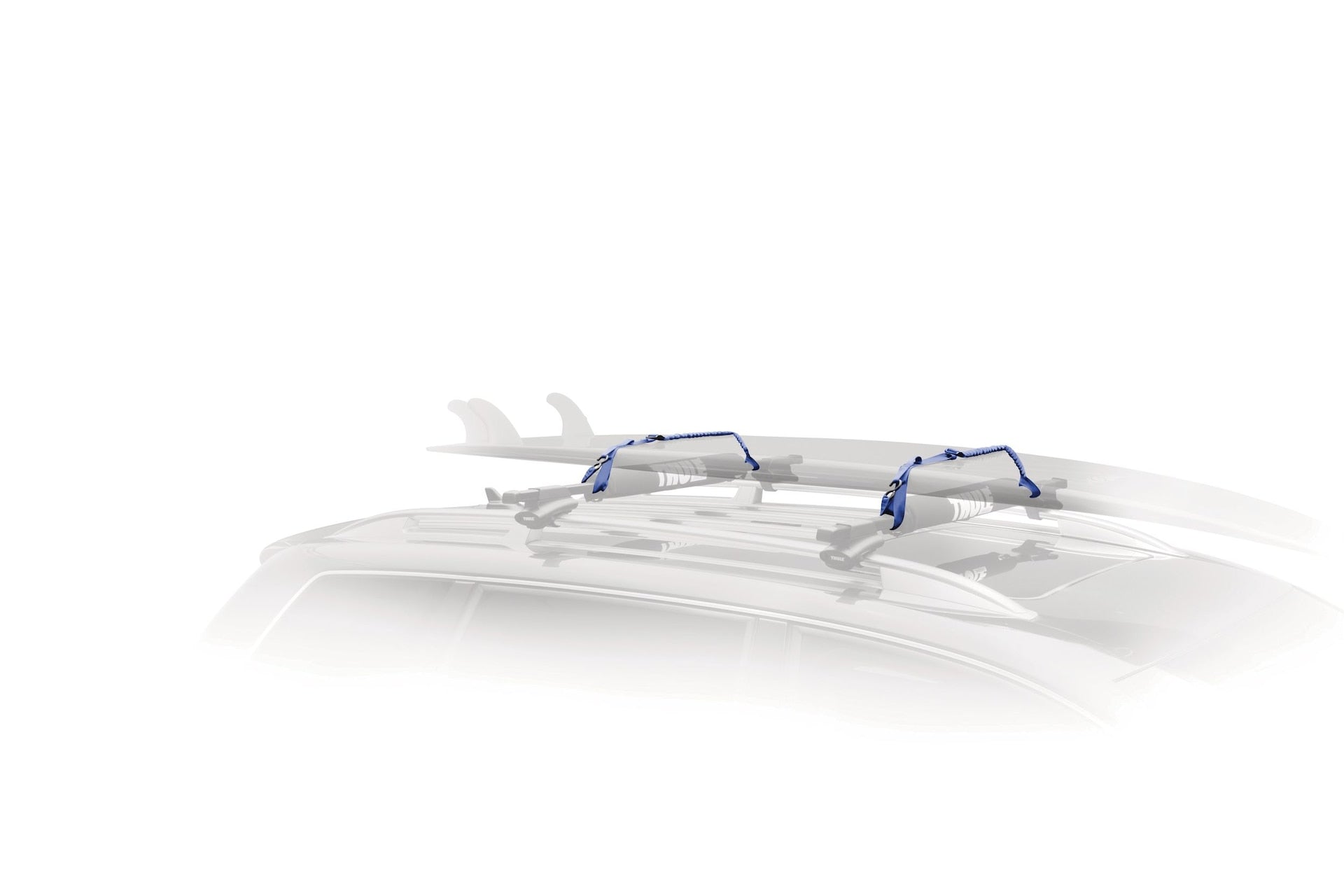Thule Express Foam Block Surf Straps, UV-Resistant, 2-pc