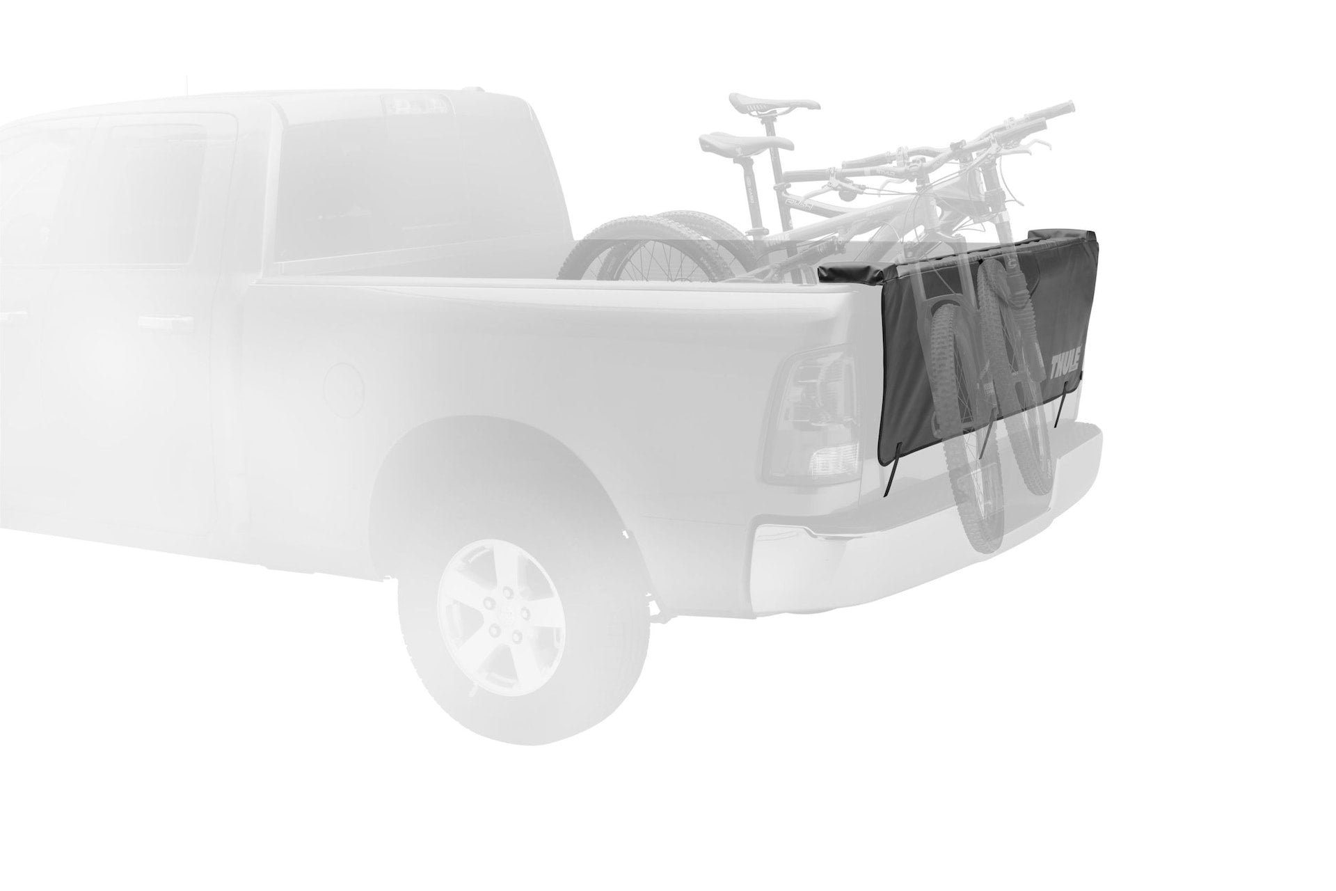Thule GateMate PRO Heavy-Duty 8-Bike Black Bike Rack with Storage Pockets