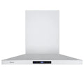 Turin Nova Pro Wall-Mounted Range Hood, Stainless Steel, 30-in
