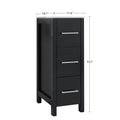 Vanity Art Brescia Vanity Side Cabinet, 12-in