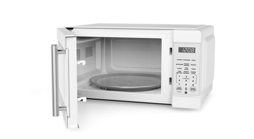 Vida Microwave, White, 0.9-cu-ft