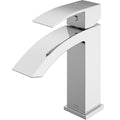 VIGO Satro Single Handle Single Hole Bathroom Sink Faucet, WaterSense Certified, Chrome
