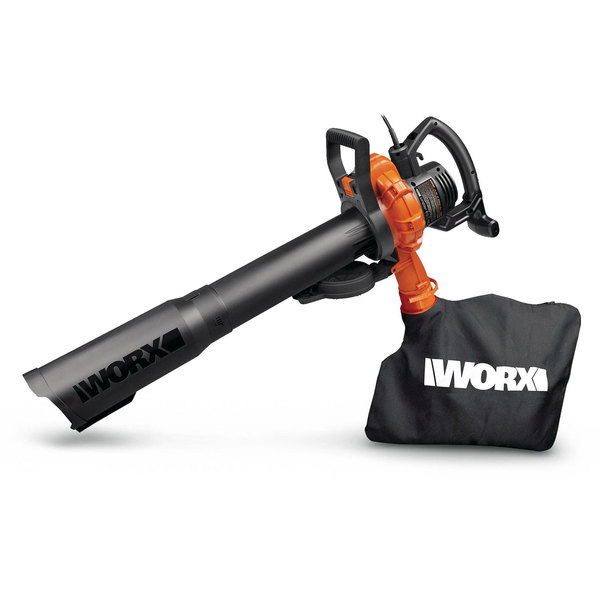 WORX WG518 12 Amp 385CFM Electric Leaf Blower, Vacuum & Mulcher