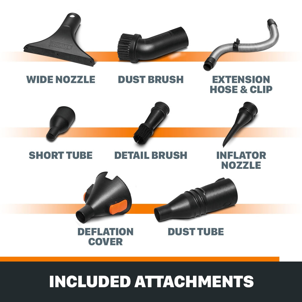 WORX WG545.9 20V Power Share Cordless Air Leaf Blower/Sweeper, Tool Only
