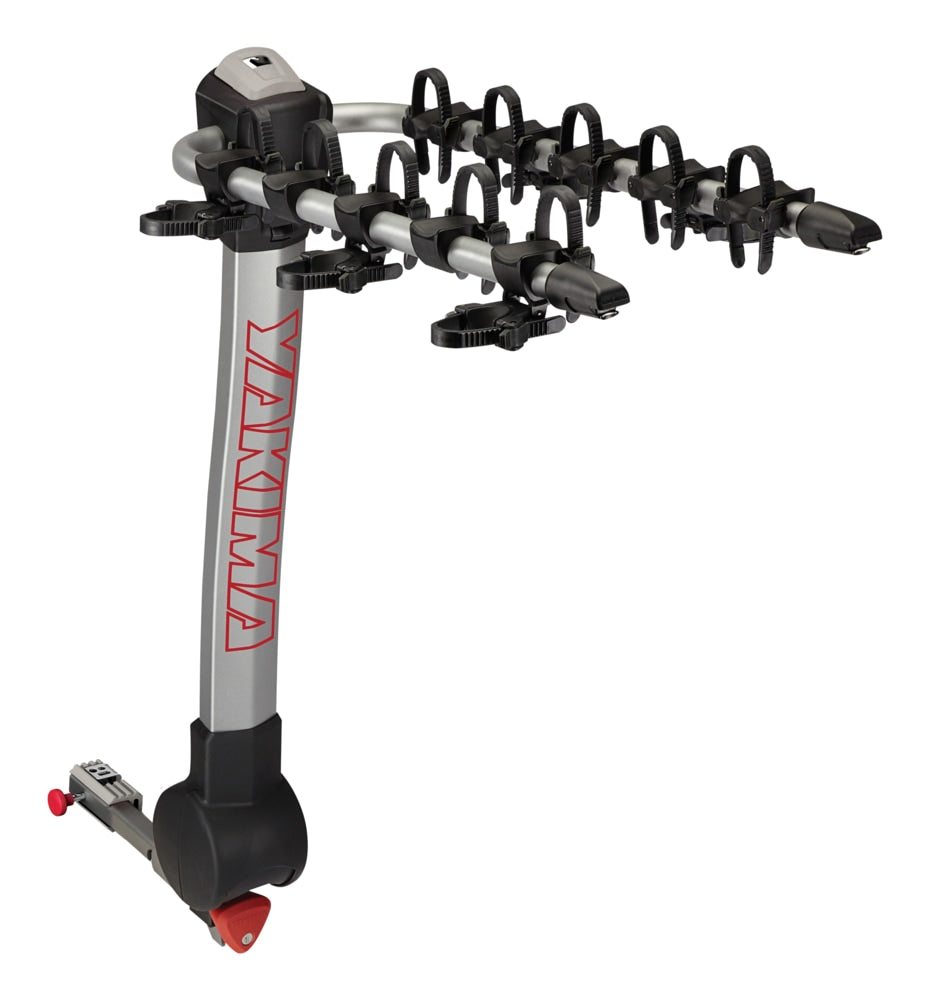 Yakima RidgeBack 5-Bike Hitch Mount Bike Rack, Fits 1-1/4, 2-in Receiver, Granite Grey