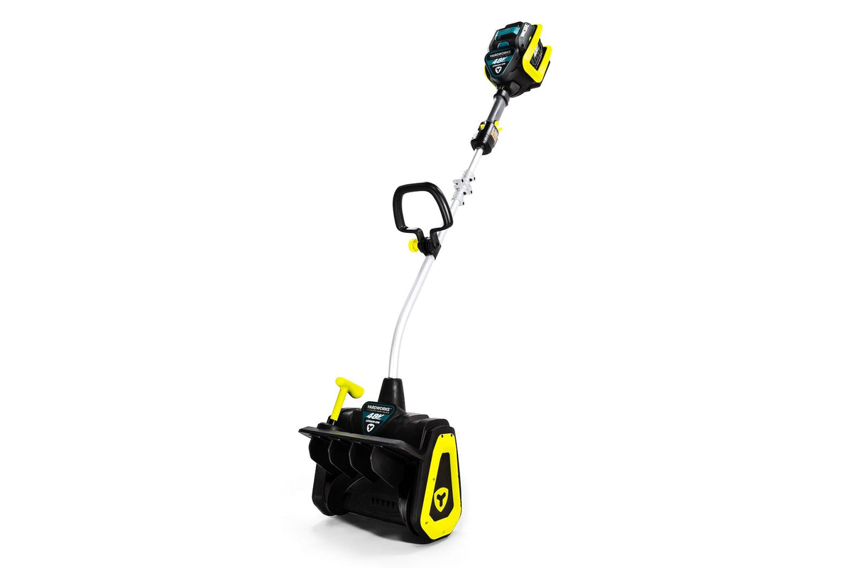 Yardworks 48V Brushless Cordless Snow Shovel with 4Ah Battery & Charger, 12-in